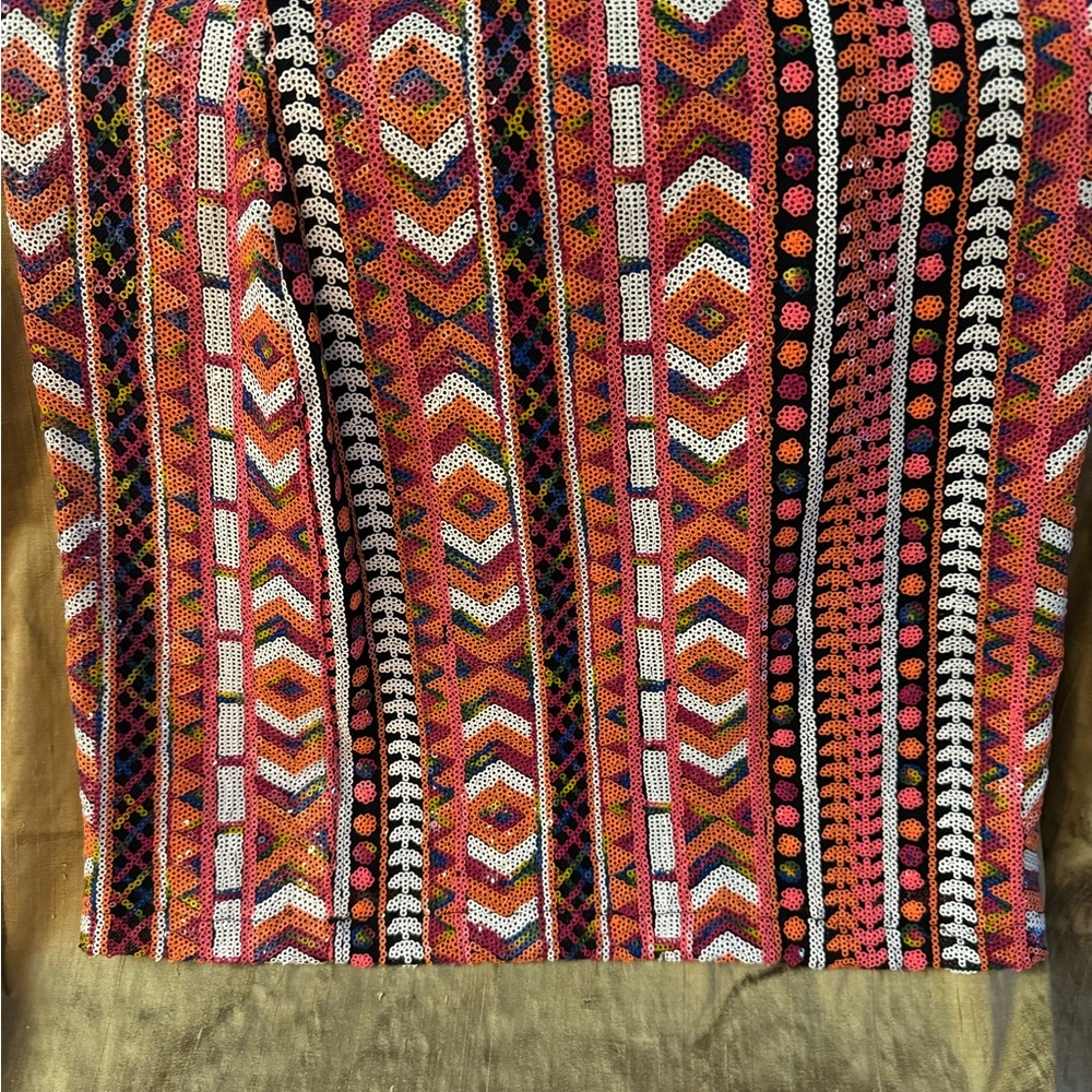 Stretchy, sequined mini - Picture 3 of 3